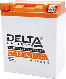 АКБ DELTA CT 12V 6ст-14 (CT 1214.1) (п.п.) 165А 132*89*164