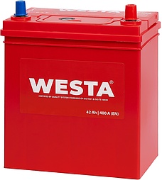 АКБ WESTA Asia 6ст-42 (о.п.) 400А 187*127*227 (SMF42B19L) Турция