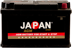 АКБ JAPAN STAR AGM 6ст-85 (о.п.) 800А 315*173*190 (AGM 85 L4)