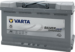 АКБ VARTA SD AGM 6ст-80 (о.п.) 800А 315*175*190 (A6) 580 901 080