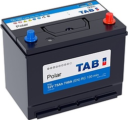 АКБ TAB Polar Asia 6ст-75 (о.п.) 740А 259*175*221 (57529 SMF) 