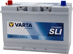 АКБ VARTA Asia Dynamic SLI 6ст-95 (п.п.) 830А 306*173*225 (G8) 595 405 083