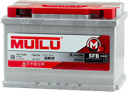 АКБ MUTLU SFB M3 6ст-75 (о.п.) 720А 278*175*190