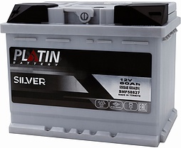 АКБ PLATIN SILVER 6ст-60 (п.п.) 600А 242*175*190 (SMF 58827)