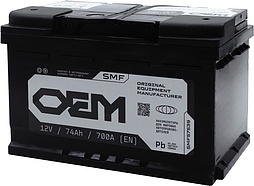 АКБ OEM 6ст-74 (о.п.) 700А 278*175*175 (SMF57539) низк.