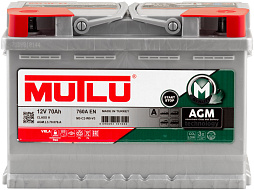 АКБ MUTLU AGM M1 6ст-70 (о.п.) 760А 278*175*190 (AGM 70 L3)