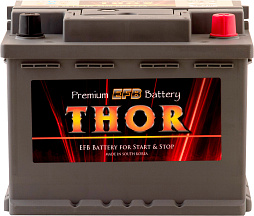АКБ THOR EFB 6ст-65 (о.п.) 640А 242*175*190 (EFB 65 L2)