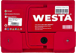 АКБ WESTA 6ст-60 (о.п.) 600А 242*175*175 (SMF56077) низк. Турция