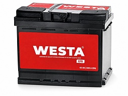 АКБ WESTA EFB 6ст-63 (о.п.) 600А 242*175*190 (63600) Турция
