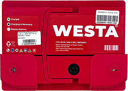 АКБ WESTA 6ст-60 (п.п.) 600А 242*175*190 (SMF56031) Турция