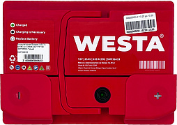 АКБ WESTA 6ст-65 (о.п.) 650А 242*175*190 (SMF56633) Турция